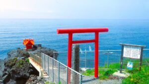 北部的嚴島弁天神社